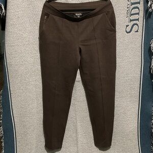 Athleta Chocolate Brown Straight Leg Pants